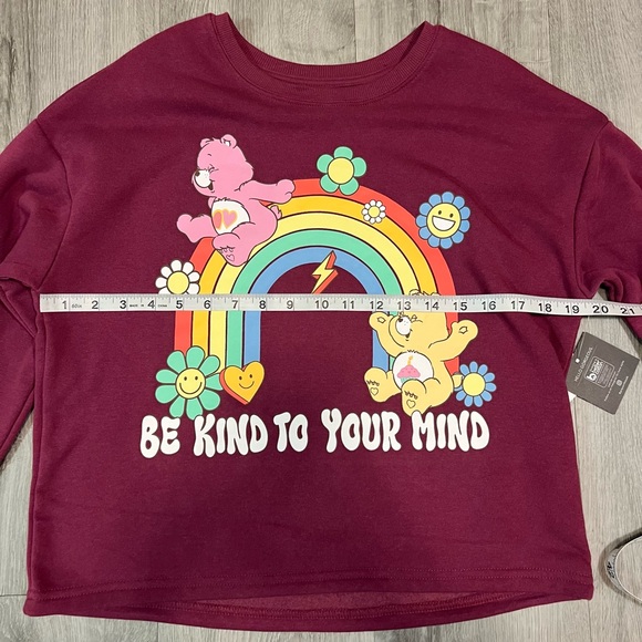 Care Bears Be Kind to Your Mind, Girls XLarge, NWT - Picture 3 of 5